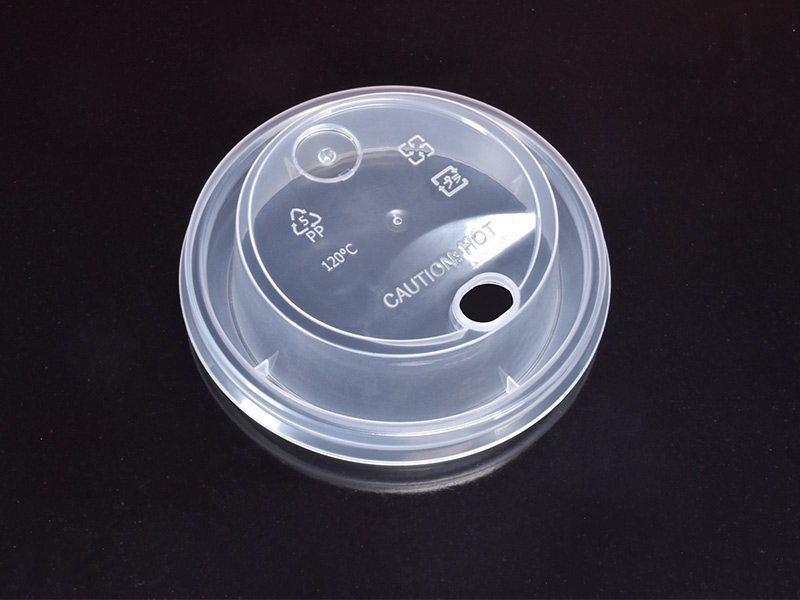 Горячий напиток кофе пластиковые крышки с двумя отверстиями