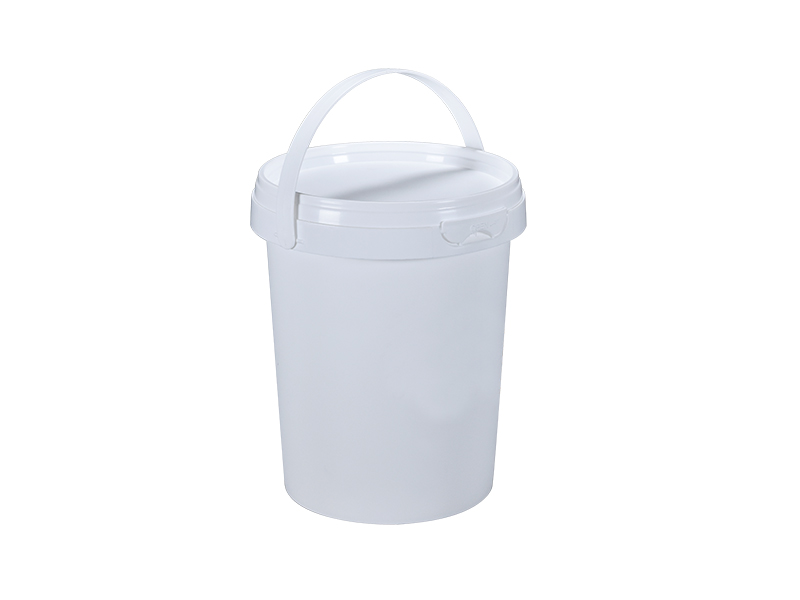 Белый пластиковый обычный контейнер